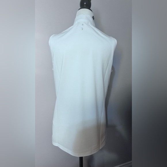 NWT Ralph Lauren White Wicking Sleeveless Shirt that goes with everything!! - Picture 6 of 11